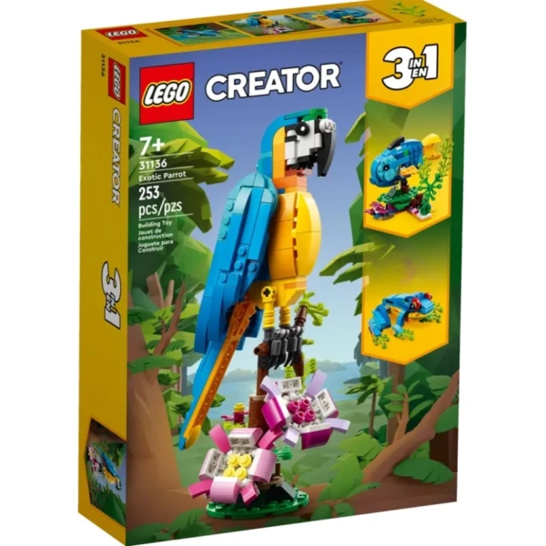 LEGO CREATOR 3 EN 1: Loro Exótico