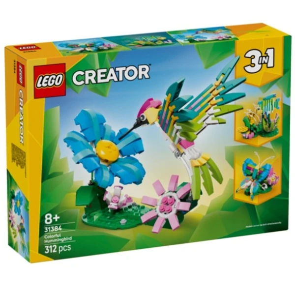 LEGO CREATOR 3 IN 1: Fauna Salvaje Colibrí de Colores
