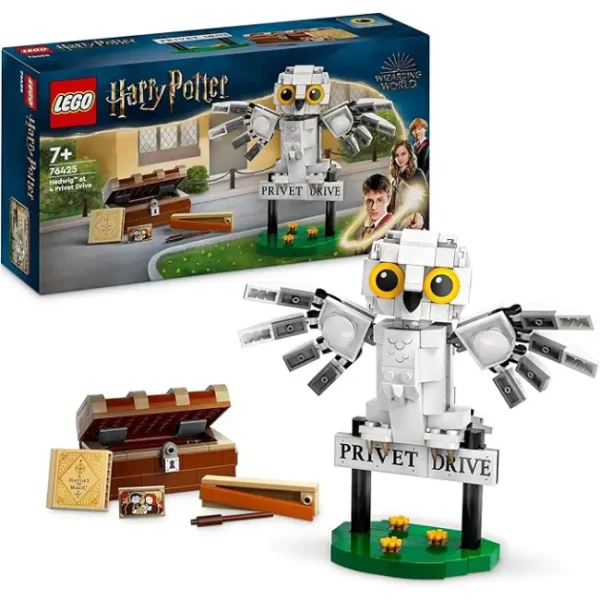 LEGO Harry Potter Hedwig en el Número 4 de Privet Drive