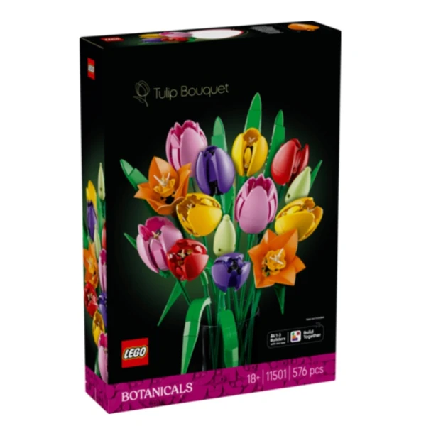 LEGO BOTANICALS: Ramo de Tulipanes
