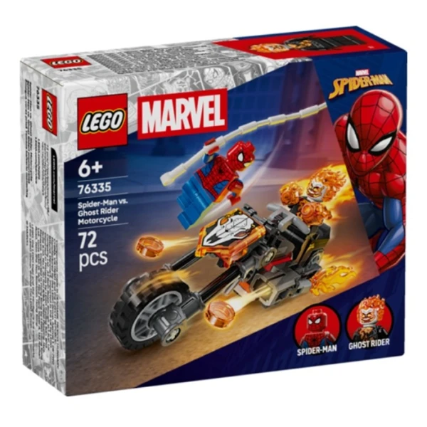 LEGO MARVEL: Spider-Man vs. Moto del Motorista Fantasma