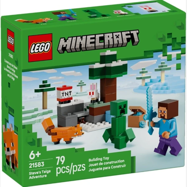LEGO MINECRAFT: La Aventura de Steve en la Taiga