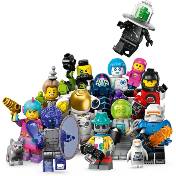 LEGO MINIFIGURAS SERIE ESPACIO COLECCION COMPLETA DE LAS 12 MINIFIGURAS DE LA SERIE SET 71046