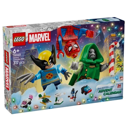 LEGO MARVEL: Calendario de Adviento 2026 set 76340