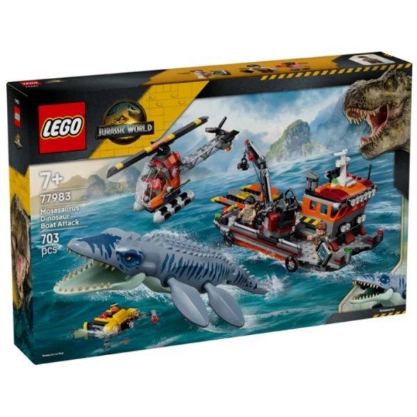 LEGO JURASSIC WORLD: Ataque del Dinosaurio Marino Mosasaurus SET 77983