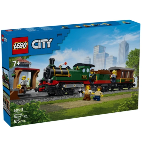 LEGO CITY: Tren de Vapor Clásico set 60511